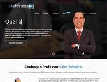 Tablet Screenshot of jairoteixeira.com.br